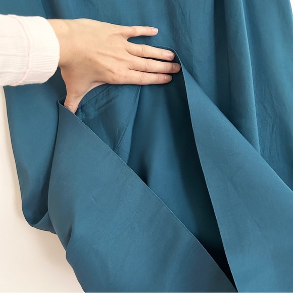 MARCHESA Beaded Collar & Blue Silk Dress - Picture 5 of 13